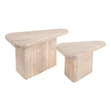 Navidic Coffee Table, Natural, Set of 2-Furniture - Accent Tables-High Fashion Home