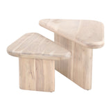 Navidic Coffee Table, Natural, Set of 2-Furniture - Accent Tables-High Fashion Home