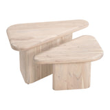 Navidic Coffee Table, Natural, Set of 2-Furniture - Accent Tables-High Fashion Home