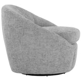 Bliss Swivel Chair, Husky Grey-Furniture - Chairs-High Fashion Home