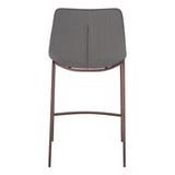 Magnus Counter Stool, Slate Gray, Set of 2-Furniture-High Fashion Home