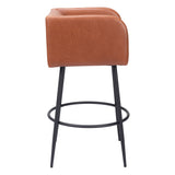 Horbat Bar Stool, Brown, Set of 2-Furniture-High Fashion Home