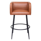 Horbat Bar Stool, Brown, Set of 2-Furniture-High Fashion Home