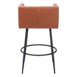 Horbat Bar Stool, Brown, Set of 2-Furniture-High Fashion Home