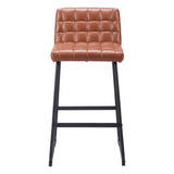 Pago Barstool, Brown, Set of 2