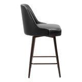 Keppel Swivel Counter Stool, Black