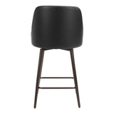 Keppel Swivel Counter Stool, Black