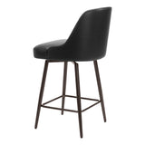 Keppel Swivel Counter Stool, Black