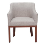 Berbera Dining Chair Gray-Furniture - Dining-High Fashion Home