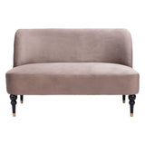 Bintulu Loveseat, Taupe-Furniture - Sofas-High Fashion Home