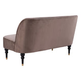 Bintulu Loveseat, Taupe-Furniture - Sofas-High Fashion Home