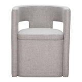 Papua Dining Chair, Gray-Furniture - Dining-High Fashion Home