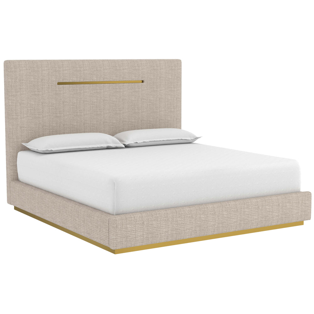 Danbury King Bed, Naya Check Cream