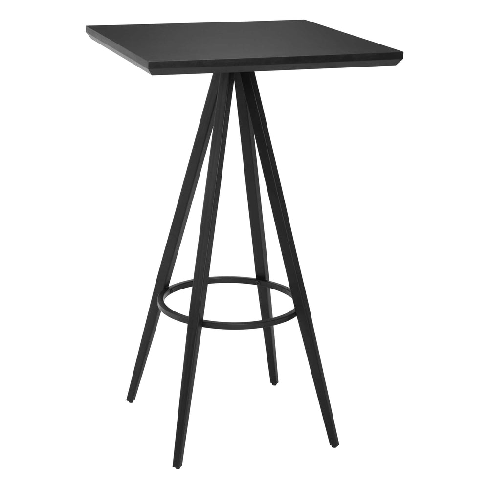 Tinos Bar Table, Black-Furniture - Accent Tables-High Fashion Home