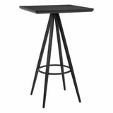 Tinos Bar Table, Black-Furniture - Accent Tables-High Fashion Home