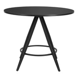 Dinos Dining Table, Black-Furniture - Dining-High Fashion Home