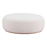 Amber Ottoman, Cream-Furniture-High Fashion Home