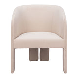 Hull Chair, Beige-Furniture - Chair-High Fashion Home