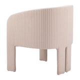 Hull Chair, Beige-Furniture - Chair-High Fashion Home