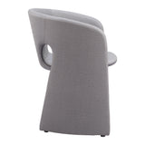 Rosyth Dining Chair, Slate Gray-Furniture - Dining-High Fashion Home