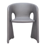 Rosyth Dining Chair, Slate Gray-Furniture - Dining-High Fashion Home