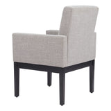 Senzil Dining Chair, Gray-Furniture - Dining-High Fashion Home