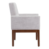 Senzil Dining Chair, Ivory-Furniture - Dining-High Fashion Home