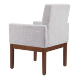 Senzil Dining Chair, Ivory-Furniture - Dining-High Fashion Home