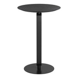 Derry Counter Table, Black-Furniture - Accent Tables-High Fashion Home