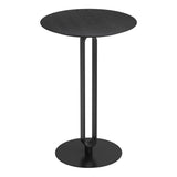 Derry Counter Table, Black-Furniture - Accent Tables-High Fashion Home