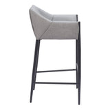 Andover Bar Stool, Slate Gray-Furniture-High Fashion Home