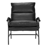 Halaus Chair, Black-Furniture - Chair-High Fashion Home