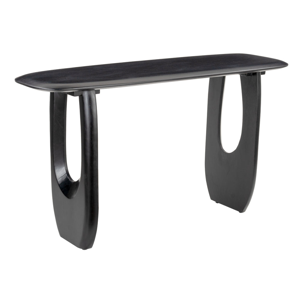 Arasan Console Table, Black-Furniture - Accent Tables-High Fashion Home