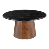 Aipe Coffee Table, Black-Furniture - Accent Tables-High Fashion Home