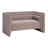 Trippel Loveseat Taupe-Furniture - Sofas-High Fashion Home