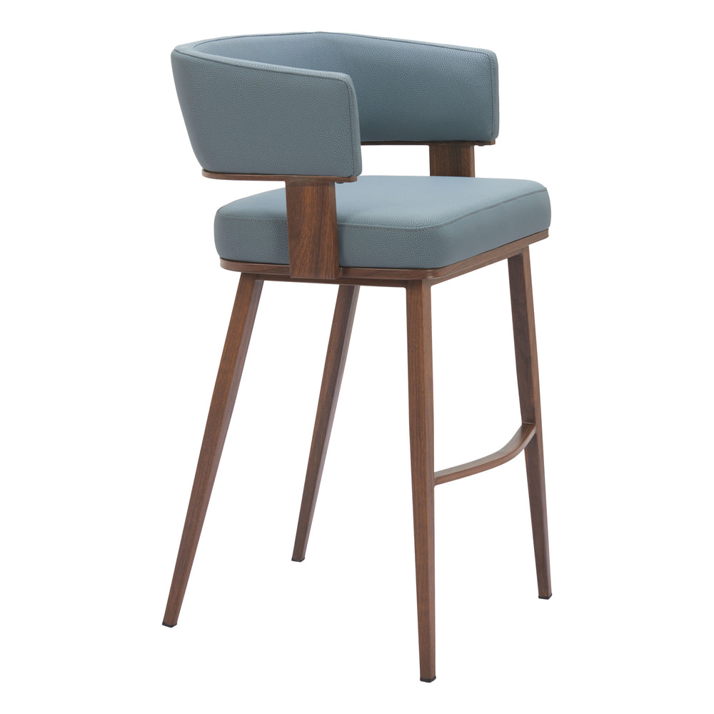 Poise Barstool, Azure Gray