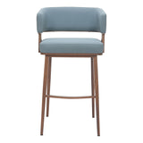 Poise Barstool, Azure Gray