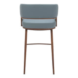 Poise Barstool, Azure Gray