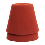 Upela Ottoman, Red-Furniture-High Fashion Home