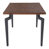 Kani Dining Table, Walnut-Furniture - Dining-High Fashion Home