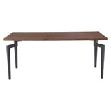 Kani Dining Table, Walnut-Furniture - Dining-High Fashion Home