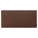 Kani Dining Table, Walnut-Furniture - Dining-High Fashion Home