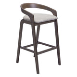 Troy Bar Stool, Dove Gray, Set of 2-Furniture-High Fashion Home