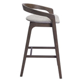 Troy Bar Stool, Dove Gray, Set of 2-Furniture-High Fashion Home