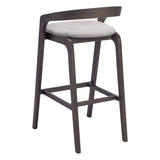 Troy Bar Stool, Dove Gray, Set of 2-Furniture-High Fashion Home