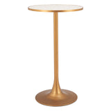 Bite Bar Table, Beige-Furniture - Accent Tables-High Fashion Home