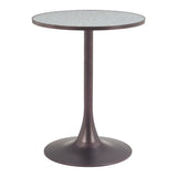 Bite Bistro Table, Gray-Furniture - Accent Tables-High Fashion Home