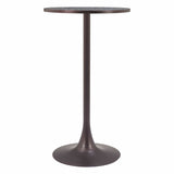 Bite Bar Table, Black-Furniture - Accent Tables-High Fashion Home