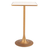 Spot Bar Table, Beige-Furniture - Accent Tables-High Fashion Home