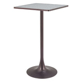 Spot Bar Table, Gray-Furniture - Accent Tables-High Fashion Home